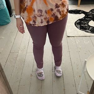Light purple jeans